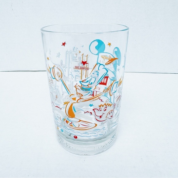 Walt Disney World USA - 25th Anniversary Lumiere Glass Cup - Picture 1 of 4